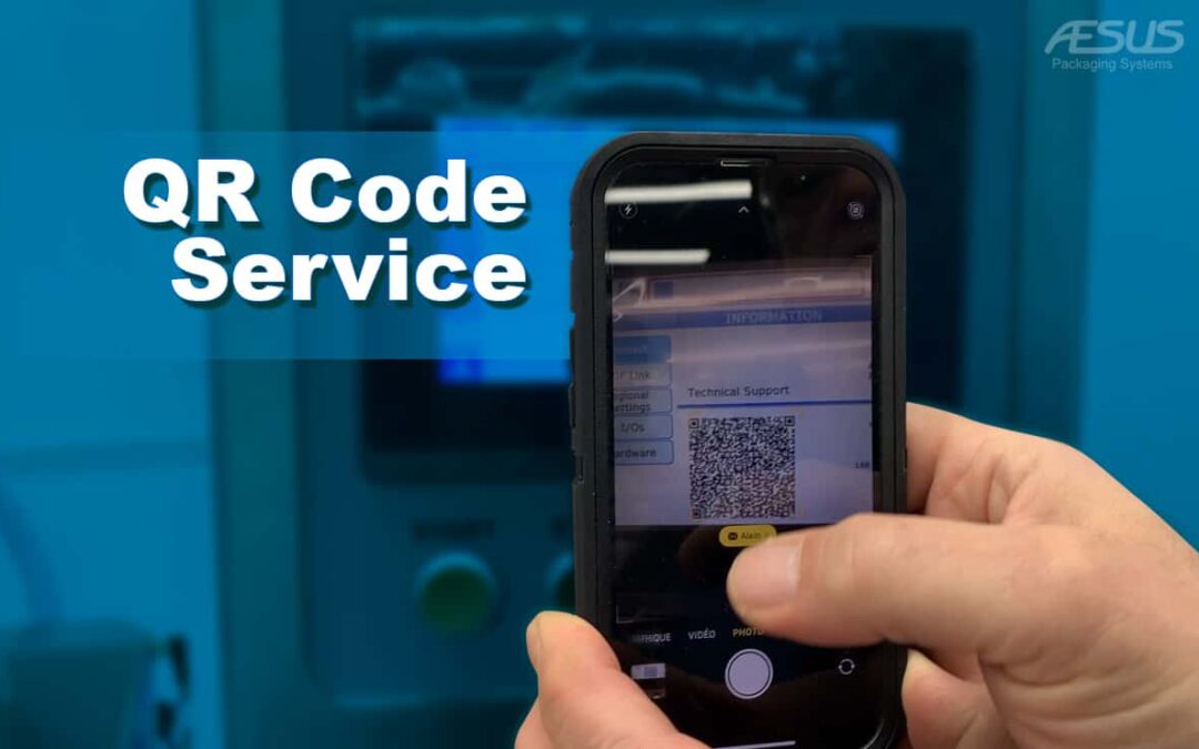 NEWLY integrated HMI QR Code to email our service department
