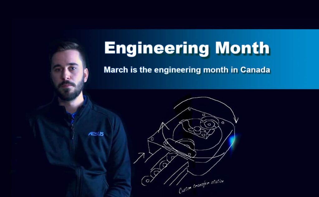 Le mois de mars est le mois national de l'ingénierie au Canada !