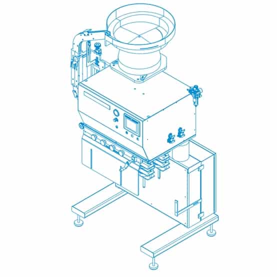 Spindle Capper • Inline Capping Machines • Aesus CAPPERS Delta Cap4 Spin Accordion, imagen 3