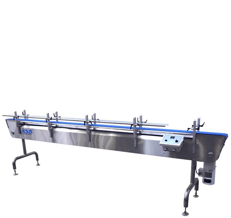 UT Conveyors Hedro banner machine 1 Aesus Packaging Systems