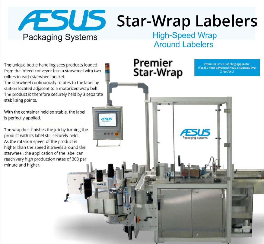 Aesus Labeler StarwrapPlus v20 Aesus Packaging Systems