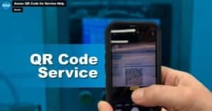 Solicite servicio y asistencia a través del código QR de Aesus