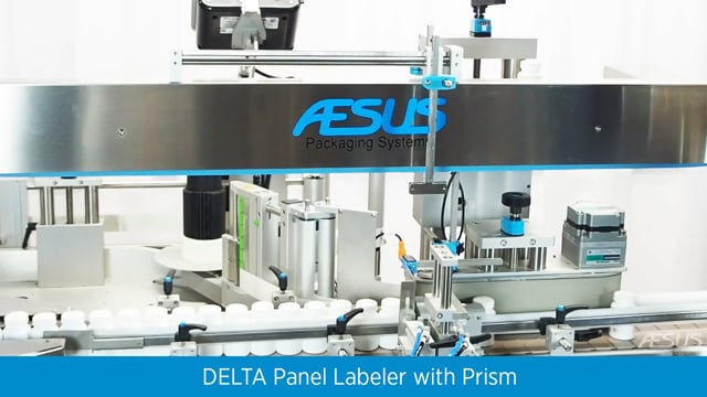 Delta Panel Labeler with Prism Wrap Option Aesus Packaging Systems