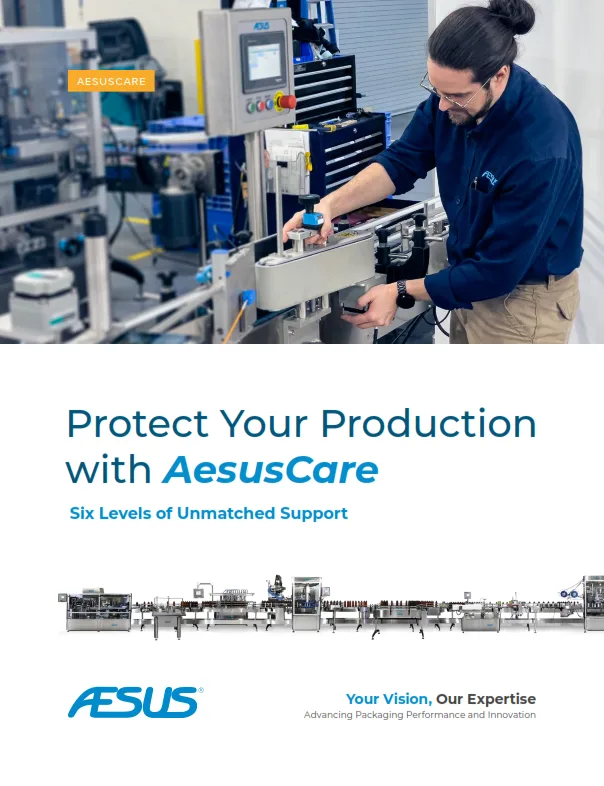 10 Common Bottlenecks in Liquid Packaging Lines and How to Fix Them 10 Aesus AesusCare BrochureImage 1.png Aesus