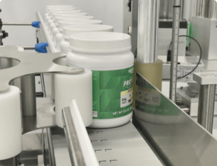 Home • Packaging Machinery • Aesus 5 Conteneur de protéines en poudre Aesus