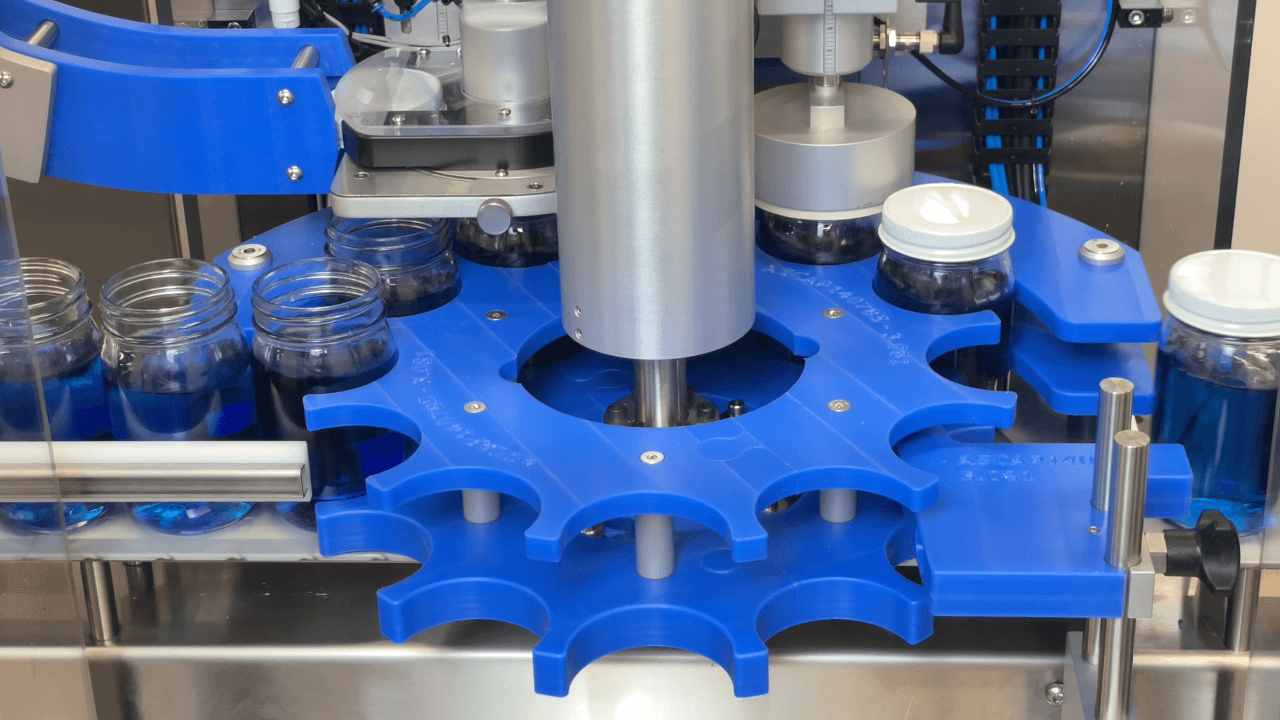 Home • Packaging Machinery • Aesus 15 bouchon roue étoilée Aesus