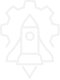 icon-gear-rocket icône engrenage fusée Aesus