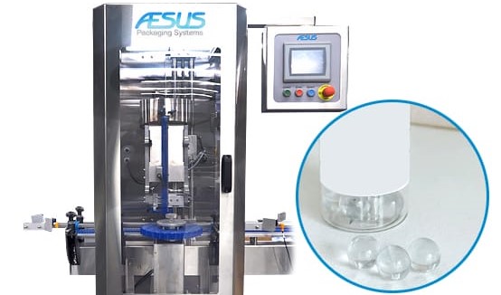 RC3 Rotary Chuck Capper 3 Head Enclosed Stainless Frame Safety interlocks on all doors Sanitary-grade build